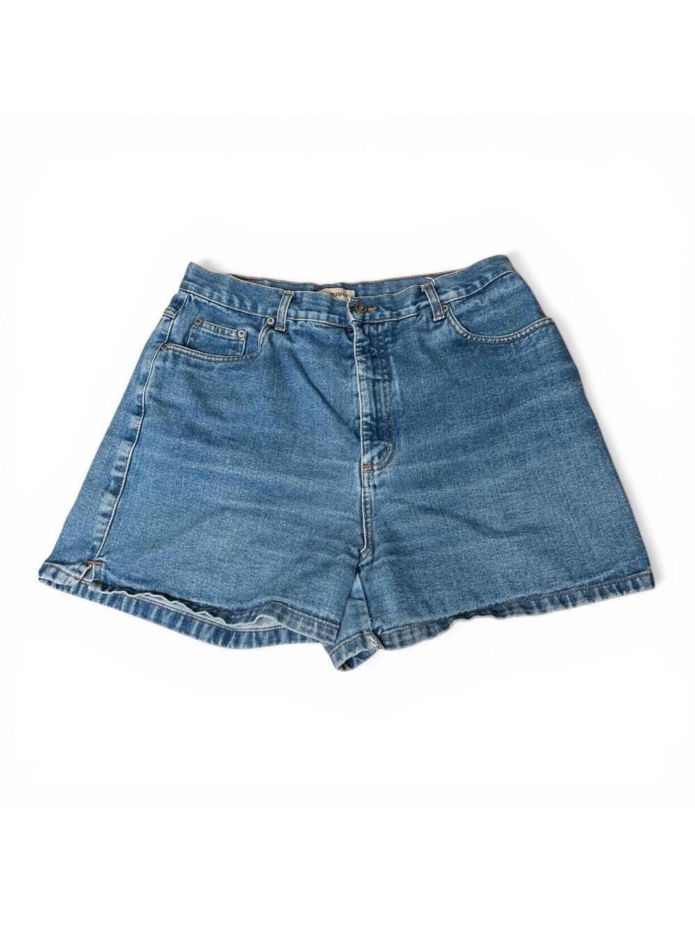 Vintage 90s Denim High-Waisted Shorts